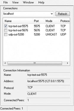 GeoEvent Logger connections to output connectors